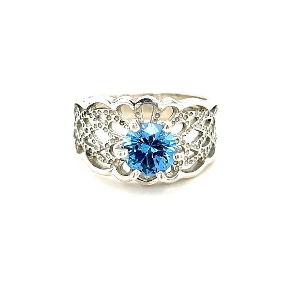 Lacey Sterling‎ Silver 925 Topaz Ring